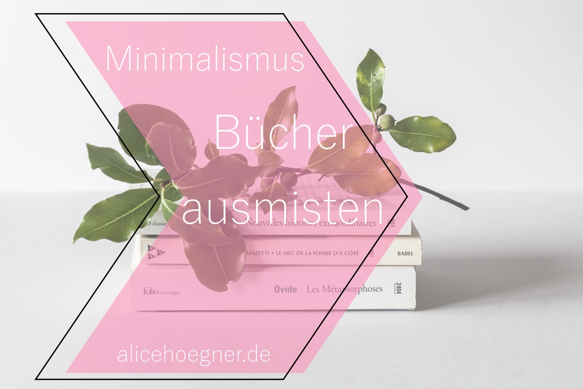 Minimalismus: Bücher ausmisten